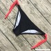 Bong Buy Womens Halter Criss Cross Push up Bikini Two Piece Padded Side Tie Swimsuit W Red B0722QH6KP